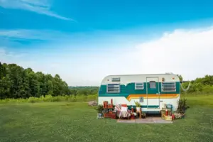 Get rid of old caravan