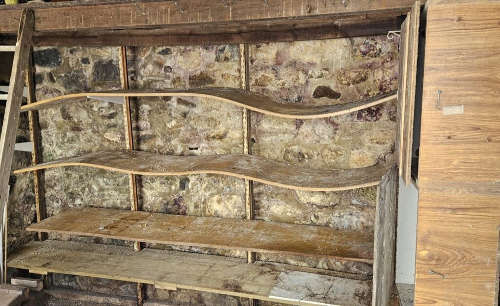Old furniture to be removed by the Buildings and Trust team