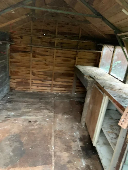 House and Garage Clearance Buildings and Trust (2) House and garage clearance by Sharna and Buildings and Trust October 2025 after